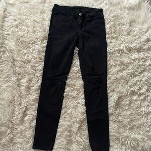 American Eagle Ripped Skinny Jeans